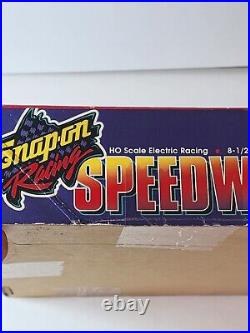 Life-Like 9602 Snap-On Racing SpeedWay HO Slot Car Racing Track Set NEW
