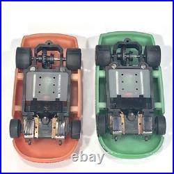 Life-Like HO Scale NASCAR Stock Car Showdown Slot Track Tony Stewart vs JJ Yeley