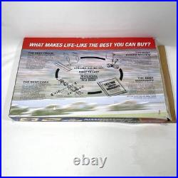 Life-Like HO Scale NASCAR Stock Car Showdown Slot Track Tony Stewart vs JJ Yeley
