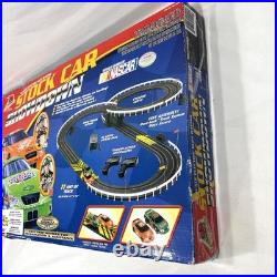 Life-Like HO Scale NASCAR Stock Car Showdown Slot Track Tony Stewart vs JJ Yeley