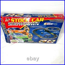 Life-Like HO Scale NASCAR Stock Car Showdown Slot Track Tony Stewart vs JJ Yeley