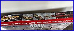 Life Like Ho Scale Electric SlotRacing Track 2003 NASCAR Winners Cup new