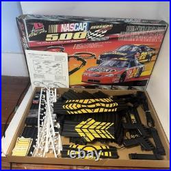 Life-Like NASCAR 500 Legends Series #9540 HO Slot Car Race Set Tested Works