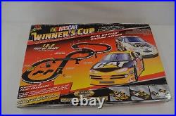 Life-Like NASCAR Winners Cup HO Scale Slot Car Track Set with Cars SEALED Box
