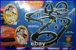 Life Like Slot Car Track Set Complete NASCAR Extreme Racing Tony Stewart Sadler