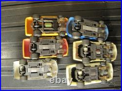 Life Like Tyco 6 Slot Cars Lot Track Tested All Run Good