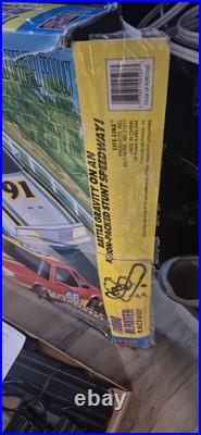 Life LikeTURBO BLASTER Raceway 32ft OF TRACK- Vintage-NOS- HO