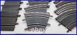Lot Carrera Go 1/43 Slot Car Track 13.5 4.5 Stright Curve Banked Crossover D M
