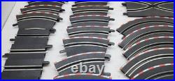 Lot Carrera Go 1/43 Slot Car Track 13.5 4.5 Stright Curve Banked Crossover D M