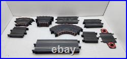 Lot Carrera Go 1/43 Slot Car Track 13.5 4.5 Stright Curve Banked Crossover D M