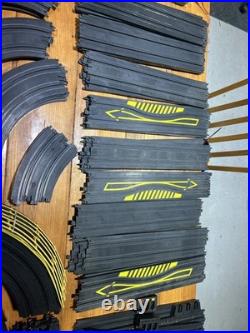 Lot Of 100+ TYCO HO Scale SLOT Race CAR TRACK/ Power Supplies, Controllers