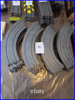 Lot Of 151 Pieces! Tyco Rc Car 1970s Vintage Track, Cars, Rails, Curves