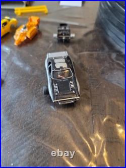 Lot Of 151 Pieces! Tyco Rc Car 1970s Vintage Track, Cars, Rails, Curves