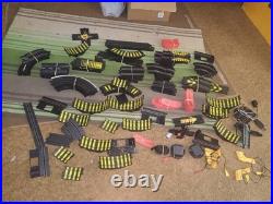 Lot Of Slot Car Track, Straight, Curve, Banked, Lane