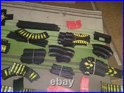 Lot Of Slot Car Track, Straight, Curve, Banked, Lane