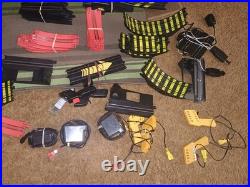 Lot Of Slot Car Track, Straight, Curve, Banked, Lane