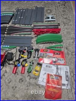 Lot of 13 Track Pieces SCX Slot Car Track 1/32 Scale Controllers Cars Untested