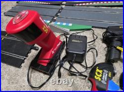 Lot of 13 Track Pieces SCX Slot Car Track 1/32 Scale Controllers Cars Untested