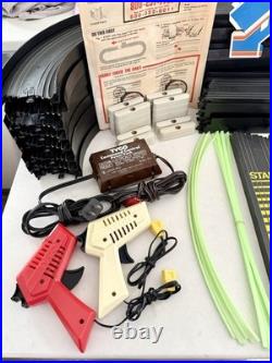 Lot of 2 Tyco Command Control withNite Glow Slot Car Track Sets