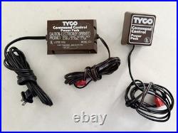 Lot of 2 Tyco Command Control withNite Glow Slot Car Track Sets