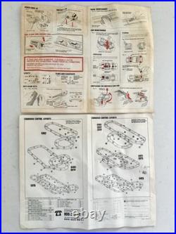 Lot of 2 Tyco Command Control withNite Glow Slot Car Track Sets