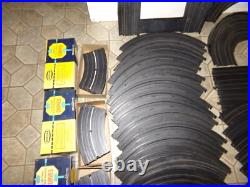 Lot of 200 pieces + Vintage Aurora AFX Slot Car Track Banked S Hairpin Curve