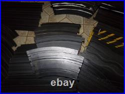 Lot of 200 pieces + Vintage Aurora AFX Slot Car Track Banked S Hairpin Curve