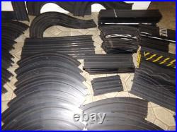 Lot of 200 pieces + Vintage Aurora AFX Slot Car Track Banked S Hairpin Curve