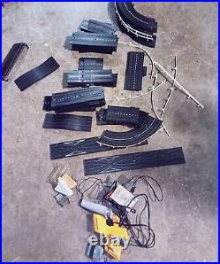 Lot tyco aurora slot cars and parts + track and more Untested Vintage Extras