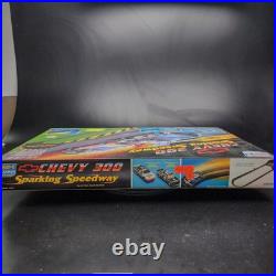 MR-1 Chevy 300 Sparking Speedway Electric Roadrace Car Track Set NOS SEALED