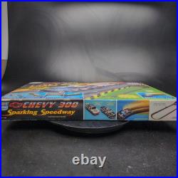 MR-1 Chevy 300 Sparking Speedway Electric Roadrace Car Track Set NOS SEALED