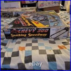 MR-1 Chevy 300 Sparking Speedway Electric Roadrace Car Track Set NOS SEALED