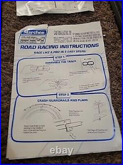 Marchon 1989 Mr-1 Racing Grand Challenge Track With Cars Manuals And Extra Track