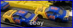 Marchon Fireball 200 MR-1 RACING Slot Cars Track (2) Sets