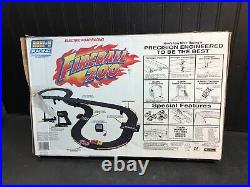 Marchon Fireball 200 MR-1 RACING Slot Cars Track Complete TESTED