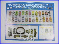 Marchon MR-1 Racing Fire Ball 500 HO Scale Slot Car Track Set Complete Tested