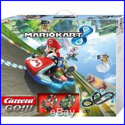 Mario Kart Wii RC IR Radio Remote Control Slot Car Race Track Ages 6+ Carrera