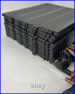 Marx Vintage Slot Car Track Lot 12 Curved & 10 Straight w 2 Sears Marx Controls