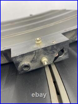 Marx Vintage Slot Car Track Lot 12 Curved & 10 Straight w 2 Sears Marx Controls