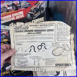 Matchbox VINTAGE Race & Chase Tyrone Malone Speed Track Complete Instructions