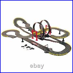 Mercedes Benz Electric Speed Racing Cars Set Loops 37 FT Tracks Turnover Twists
