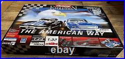 NEW Carrera Evolution Slot Car Tracks and Cars THE AMERICAN WAY SUPER RARE