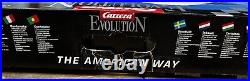 NEW Carrera Evolution Slot Car Tracks and Cars THE AMERICAN WAY SUPER RARE