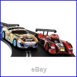 NEW Scalextric Extreme Speed Team LMP vs Team GT 1/32 Slot Car Track Set