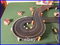 NMIB AURORA MoDEL MoToRING 4 Lane M M Vintage T Jet Slot Car Race Track Set