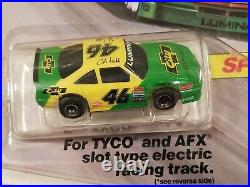 NOS Vintage Tyco HO NASCAR Days Of Thunder #46 Twin Pack Race Track Slot Cars