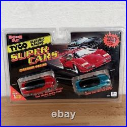 NOS Vintage Tyco HO Scale Super Cars Twin Pack Camaro's Race Track Slot Cars