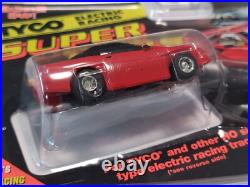 NOS Vintage Tyco HO Scale Super Cars Twin Pack Camaro's Race Track Slot Cars