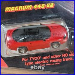 NOS Vintage Tyco HO Scale Super Cars Twin Pack Camaro's Race Track Slot Cars