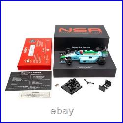 NSR Formula 86/89 Mauricio Gugelmin REPARTO CORSE Plastic Track 1/32 Slot Car NSR Formula 86/89 Mauricio Gugelmin REPARTO CORSE Plastic Track 1/32 Slot Car